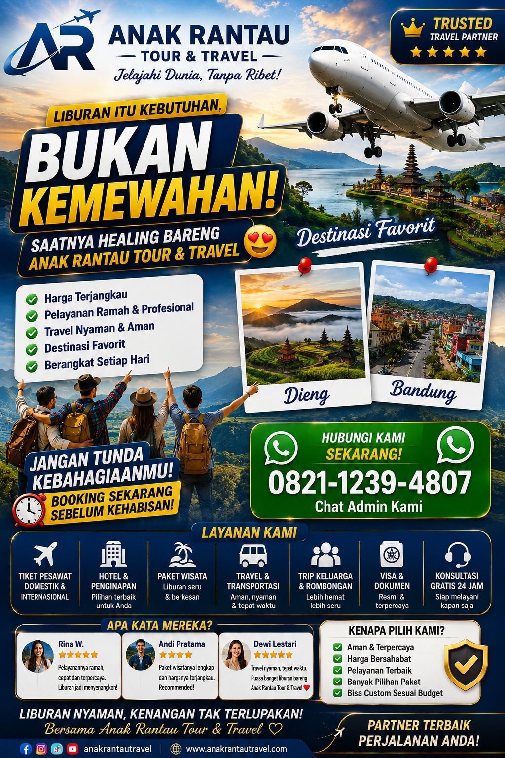 Liburan Dieng dan bandung